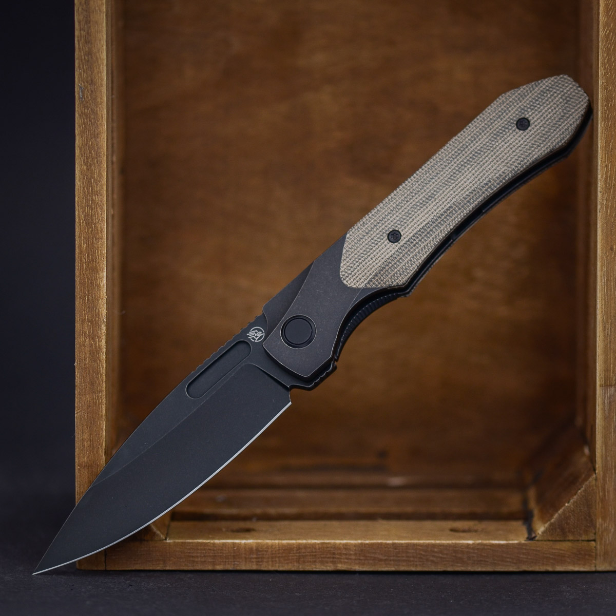 Combat Beads X-Series Bolster Lock Micarta Olive