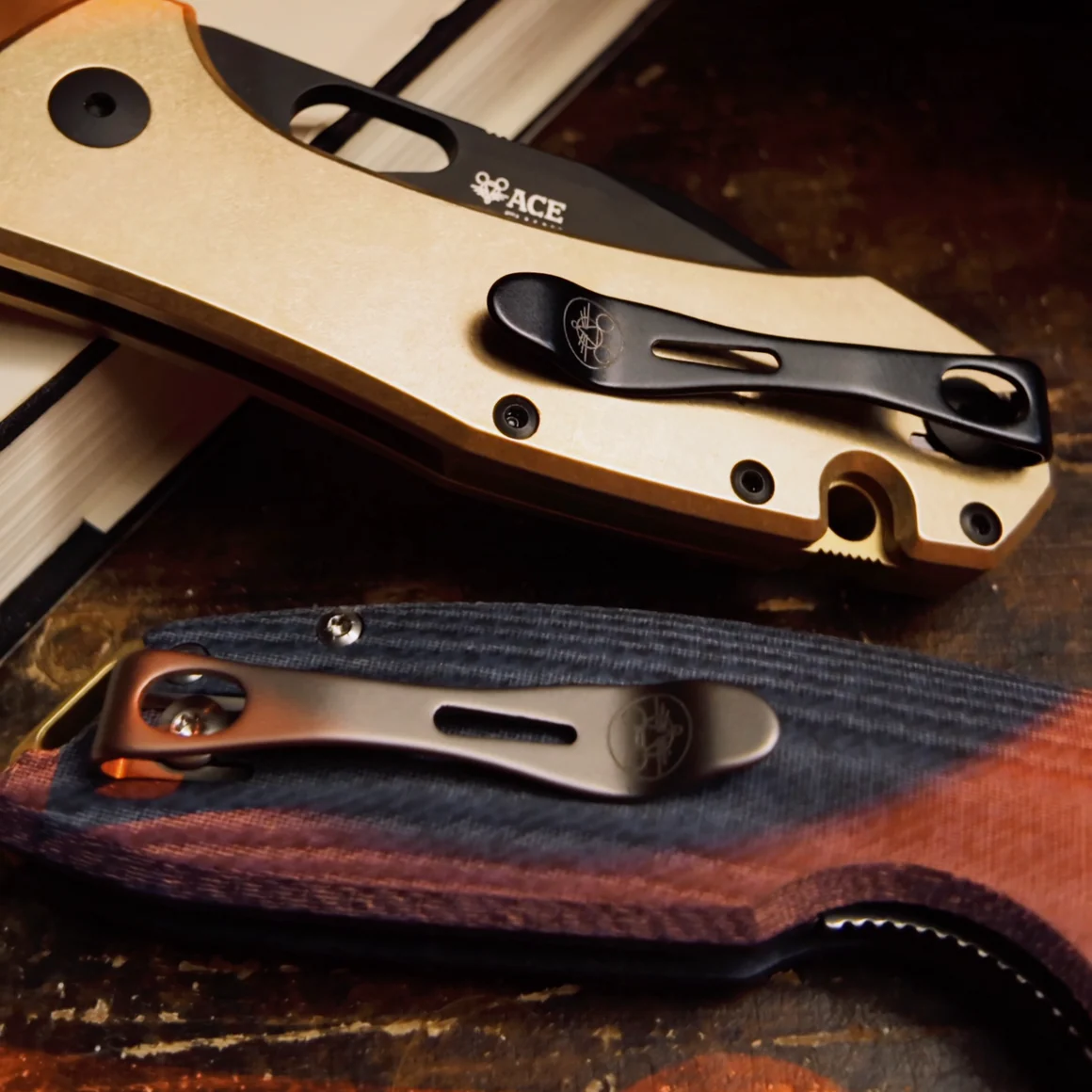 GiantMouse Titanium Deep Carry Clip MAXI  – Bild 1