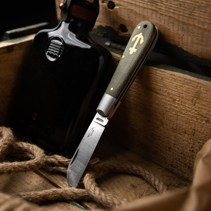 Otter Ankermesser Micarta Knife Lounge Exclusive Otter Ankermesser Micarta Knife Lounge Exclusive