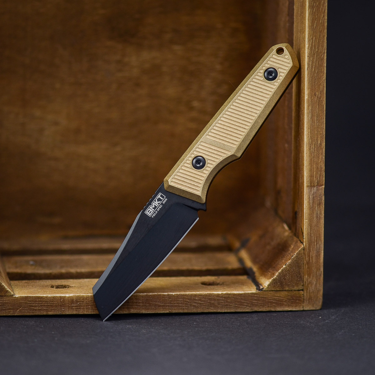 BMKT Small Explorer Brass Klinge, Waffe, Messer, Dolch