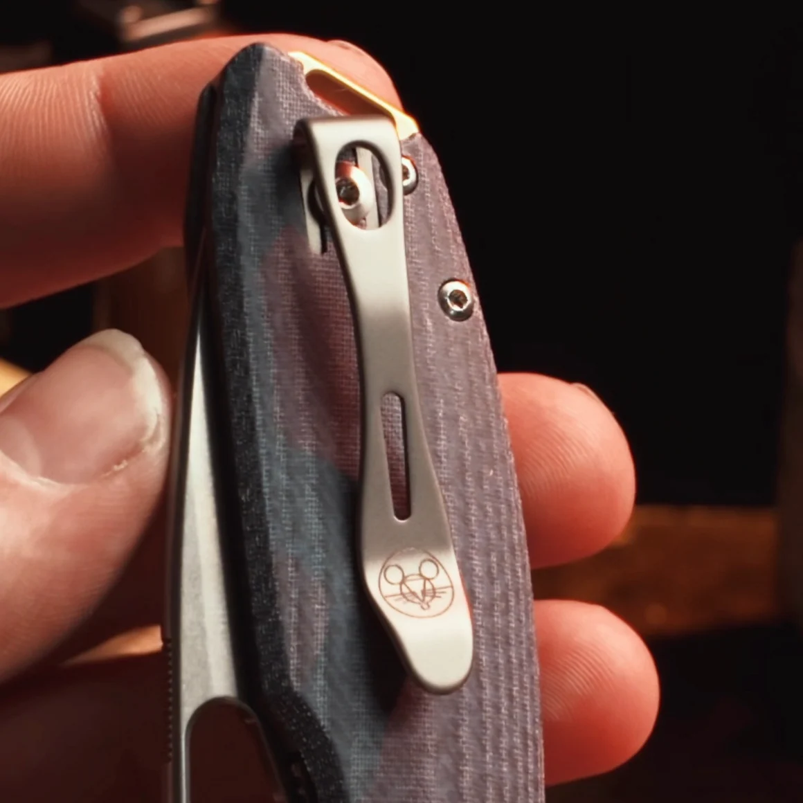 GiantMouse Titanium Deep Carry Clip MAXI  – Bild 4