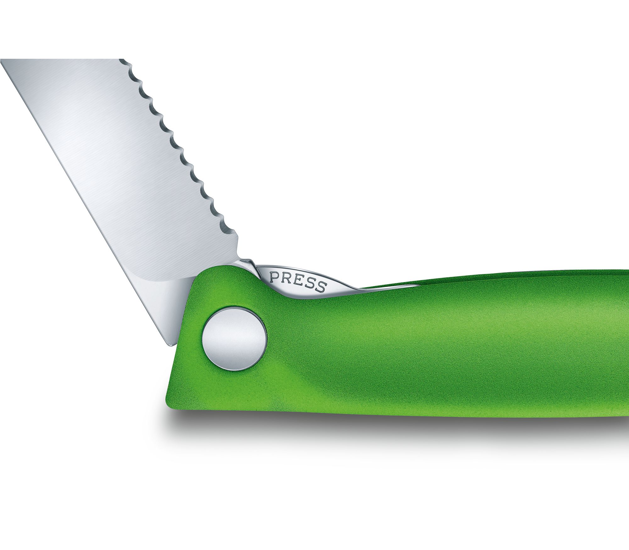 Victorinox Swiss Classic Faltbares Gemüsemesser glatt grün 