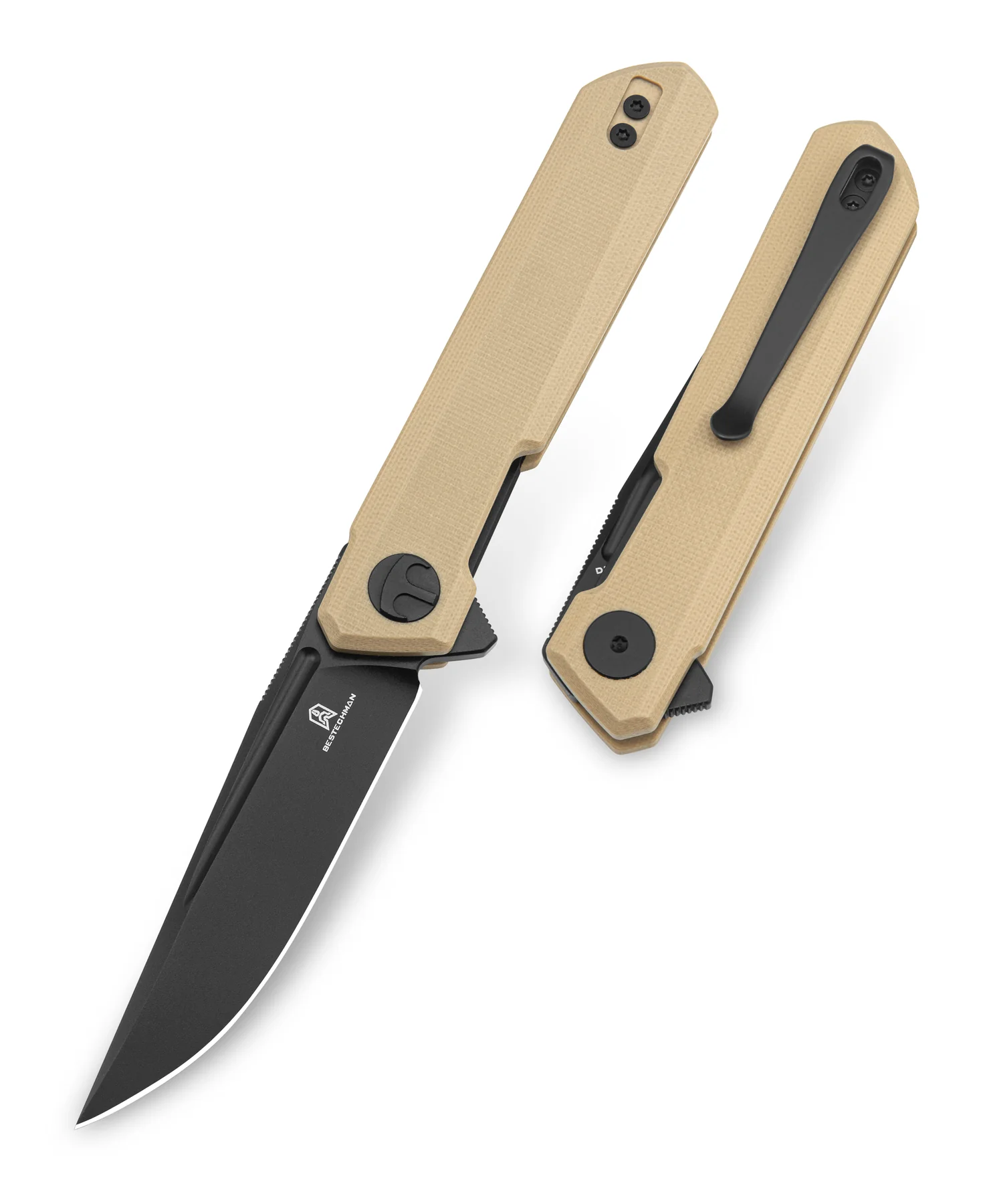 Bestechmann Mini Dundee Khaki G10 Bestechmann Mini Dundee Khaki G10