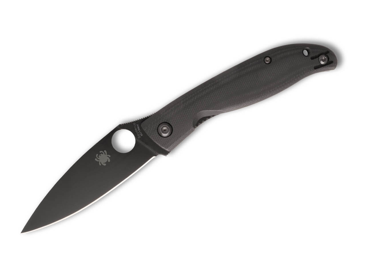 Spyderco Mantra 4 G10 Black Blade MAXI – Bild 2