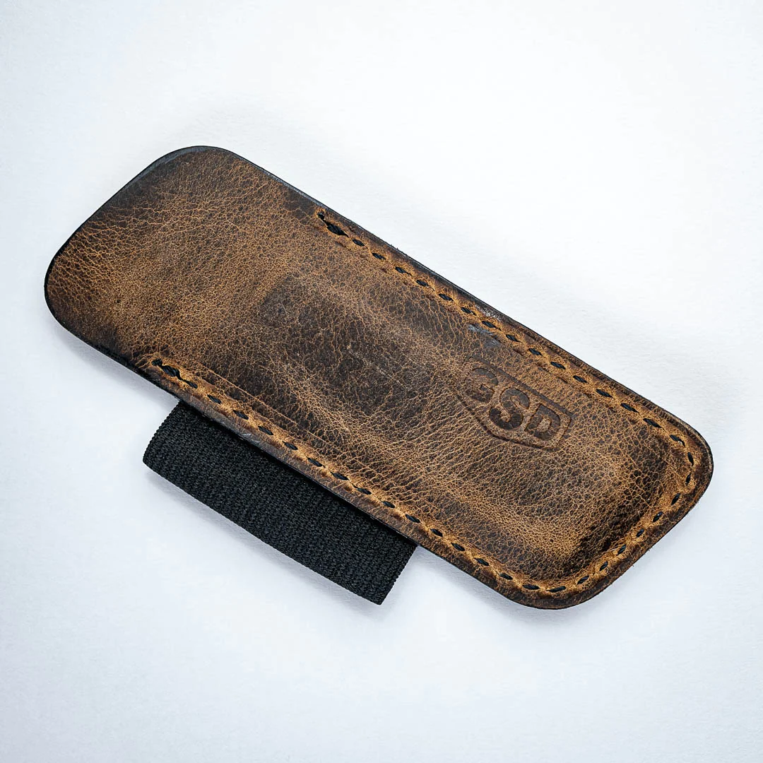 Tactile Knife Bexar Leder Etui  mit Pen Loop – Bild 2