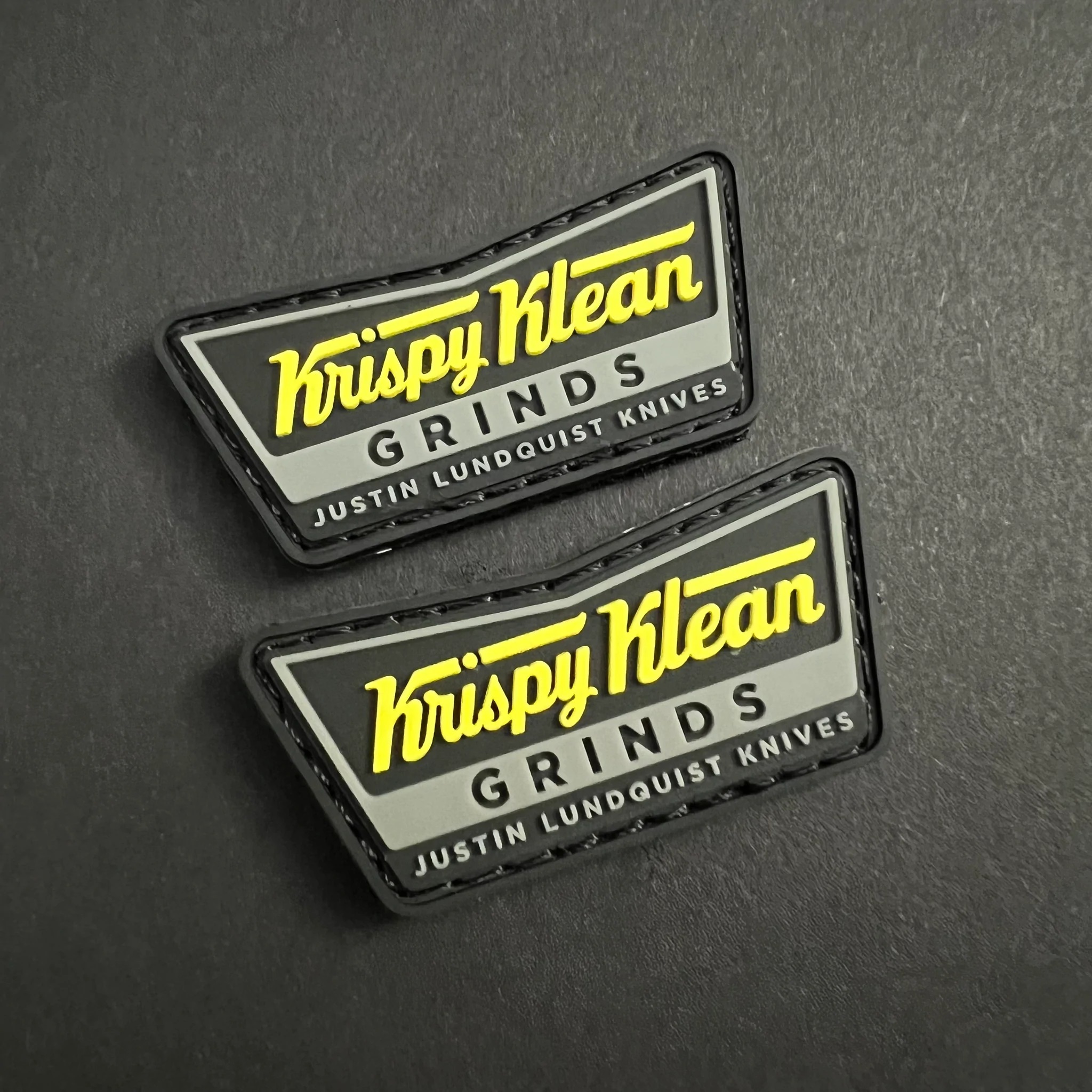 Justin Lundquist Krispy Klean Grinds Patch Set (Yellow)