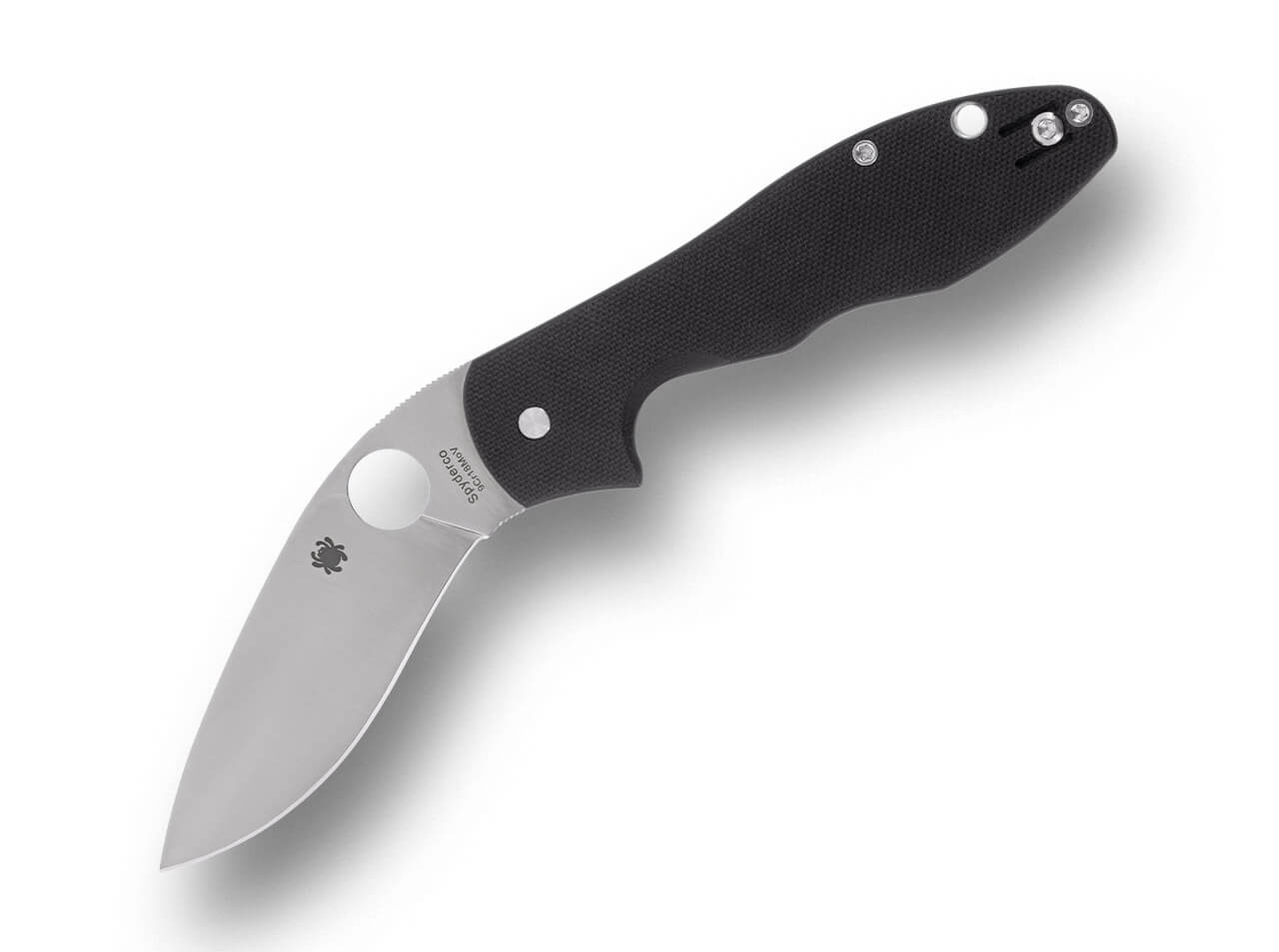 Spyderco Retract 9Cr18MoV Black G10