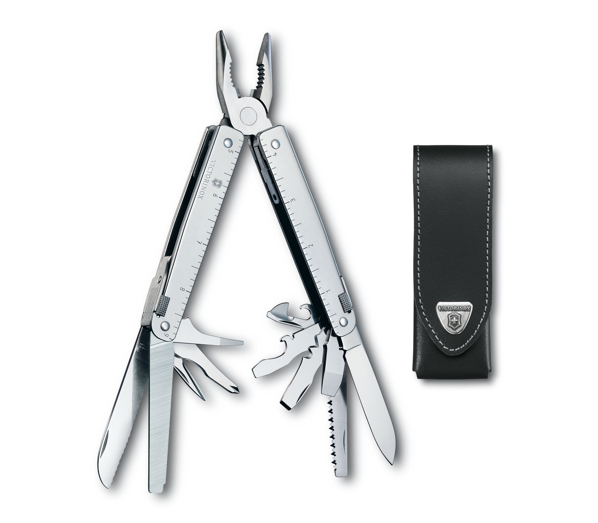 SAK_3-0323-L_S1 Victorinox Swiss Tool mit Leder Etui