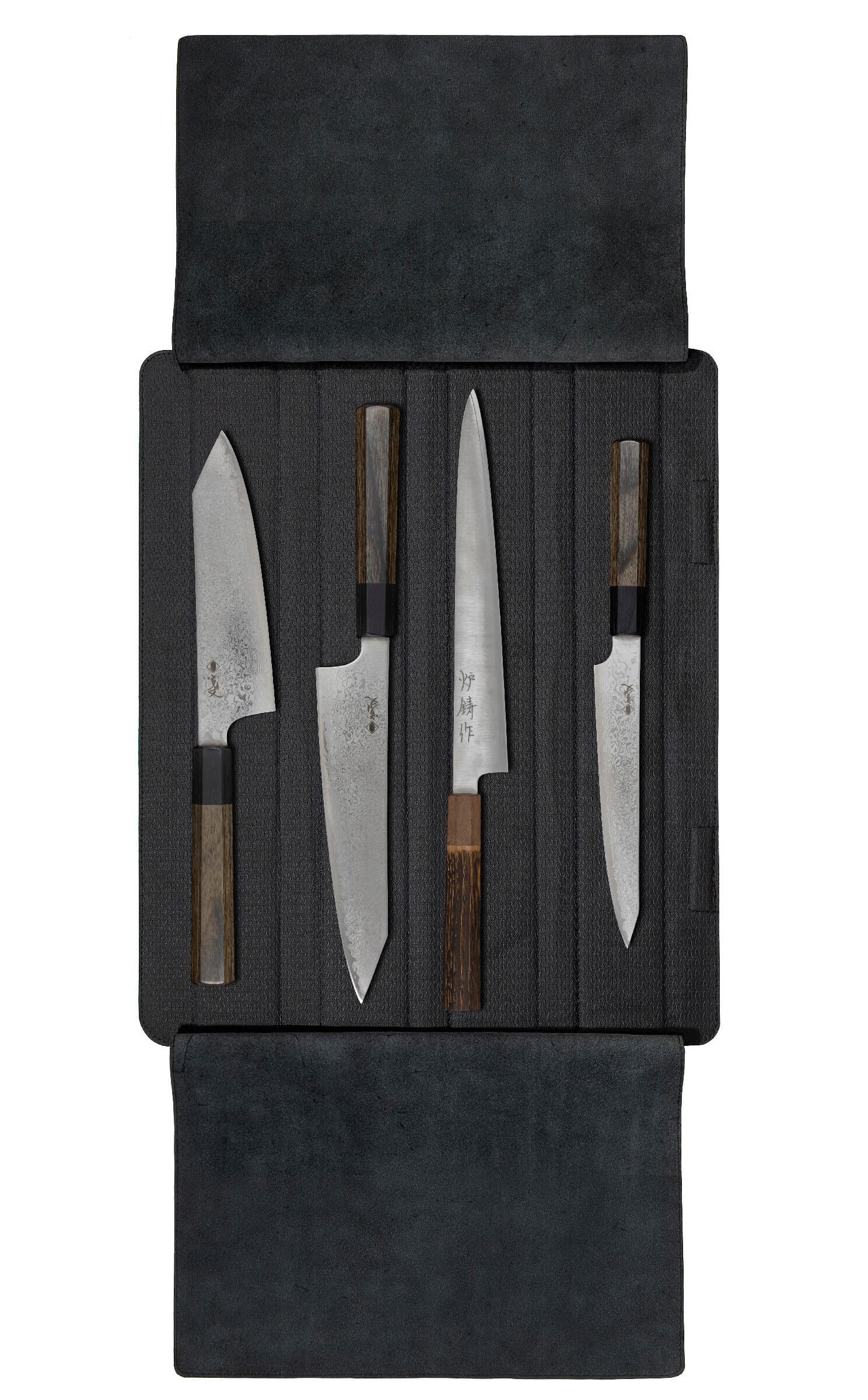 Wunschleder Magnet Messertasche 4 Plätze Besteck, Klinge, Dolch, Messer, Waffe