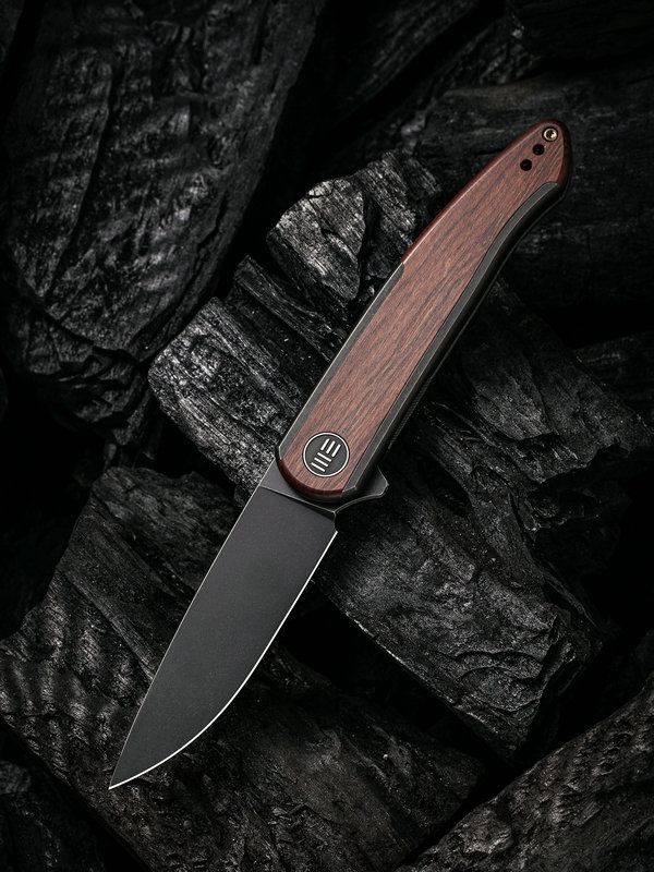 WE Smooth Sentinel Black with Cuibourtia Wood Inlay