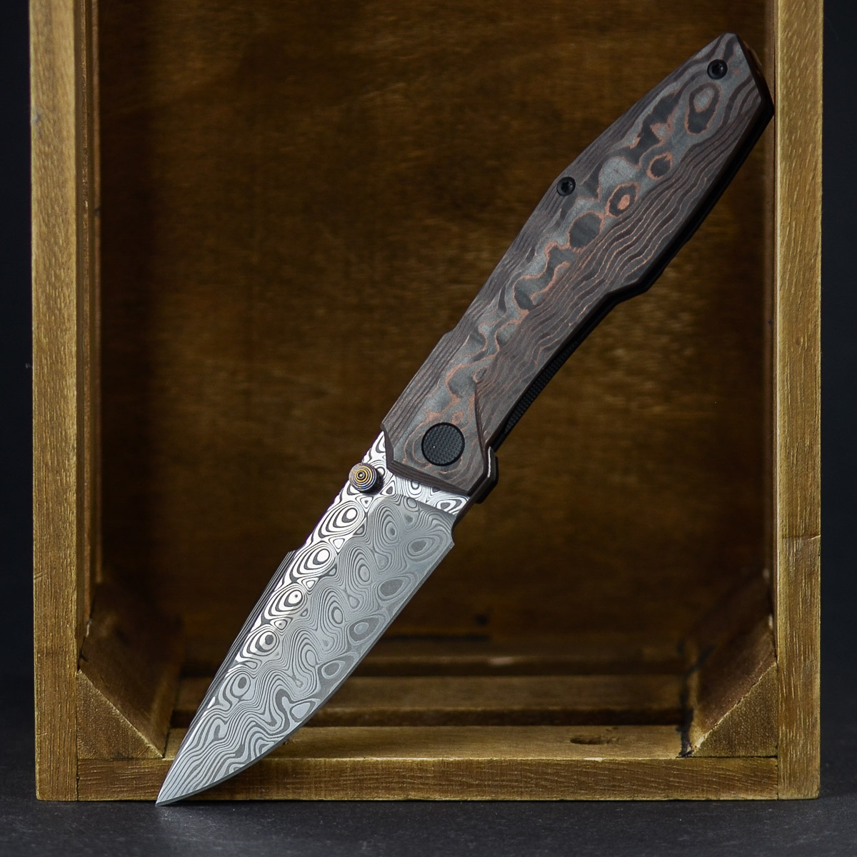 Null Knives Raiden Damast Null Knives Raiden Damast
