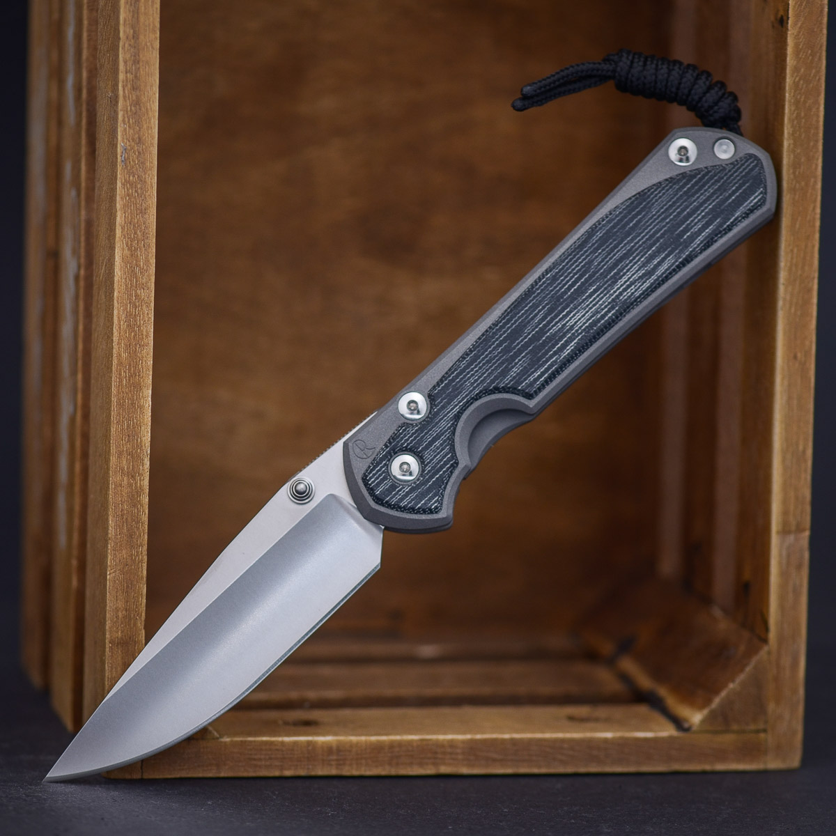 Chris Reeve Sebenza 31 Canvas Micarta Black Double Lug