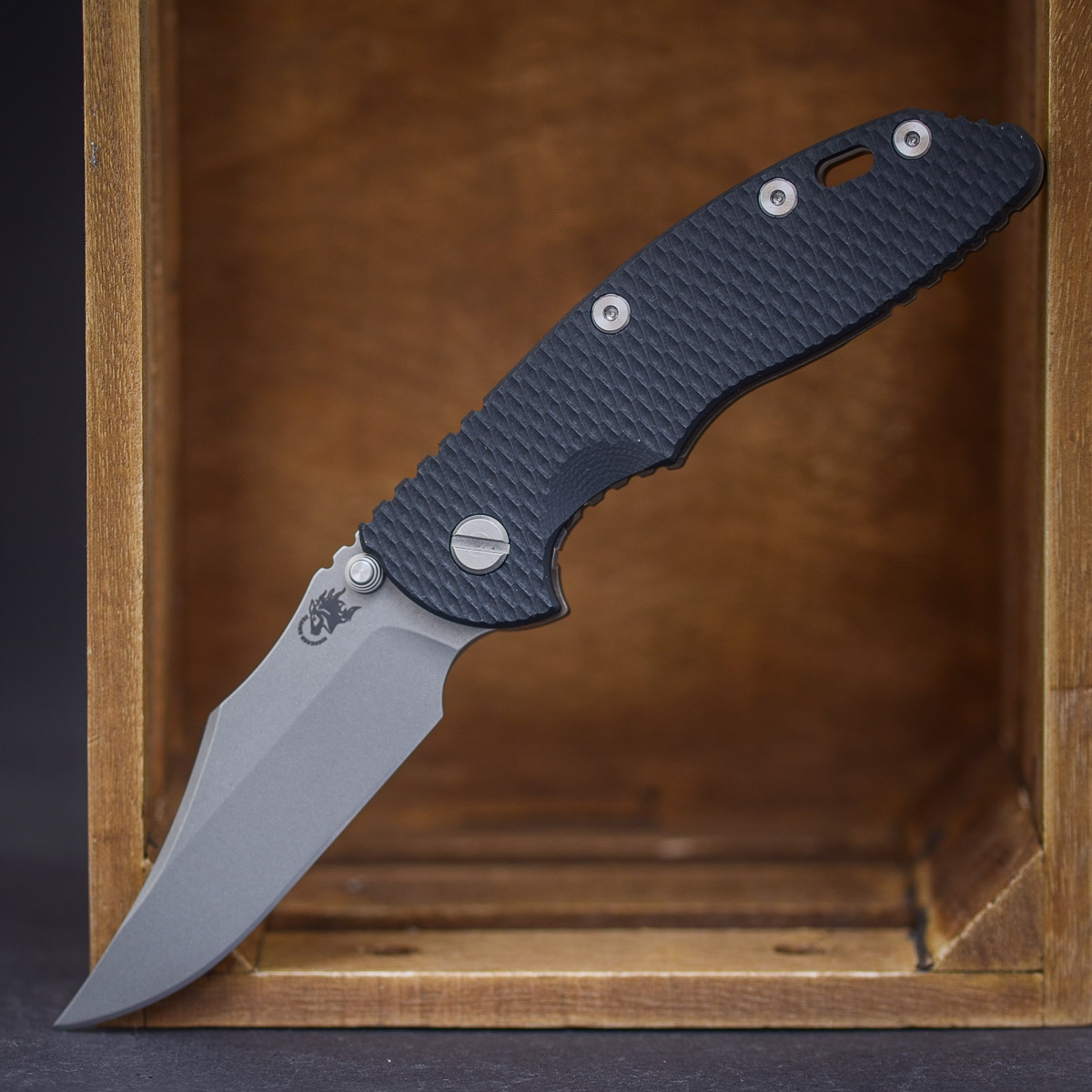 Rick Hinderer XM-18 3.5" Bowie - Non Flipper Rick Hinderer XM-18 3.5" Bowie - Non Flipper
