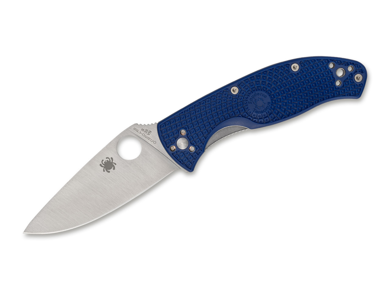 spyderco-tenacious-blue-01sp1120 Spyderco Tenacious Lightweight S35VN Blau