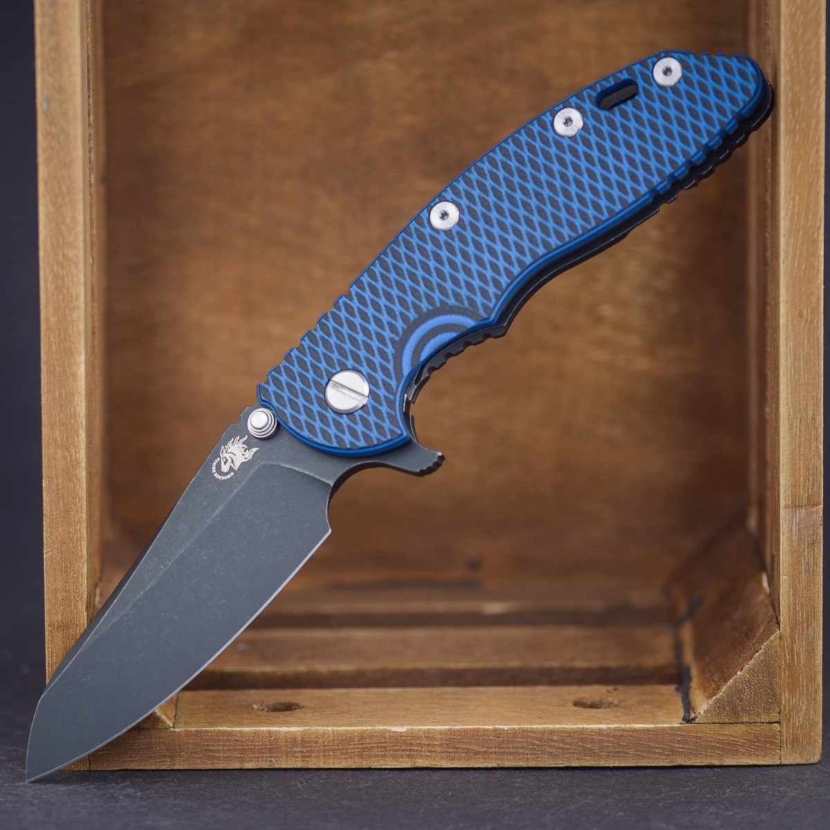 Rick Hinderer XM-18 3.5" Sheepsfoot DLC