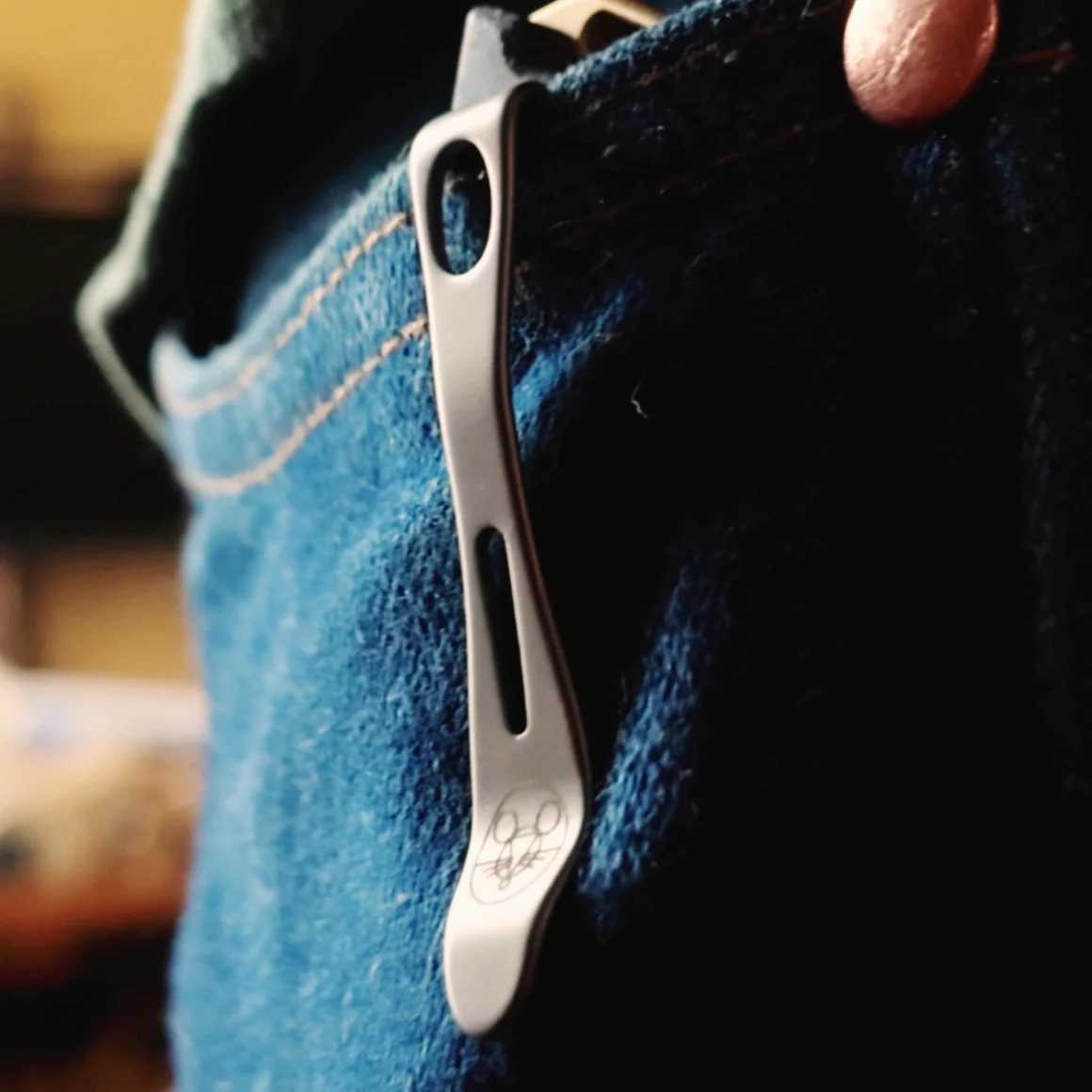 GiantMouse Titanium Deep Carry Clip MAXI  – Bild 3