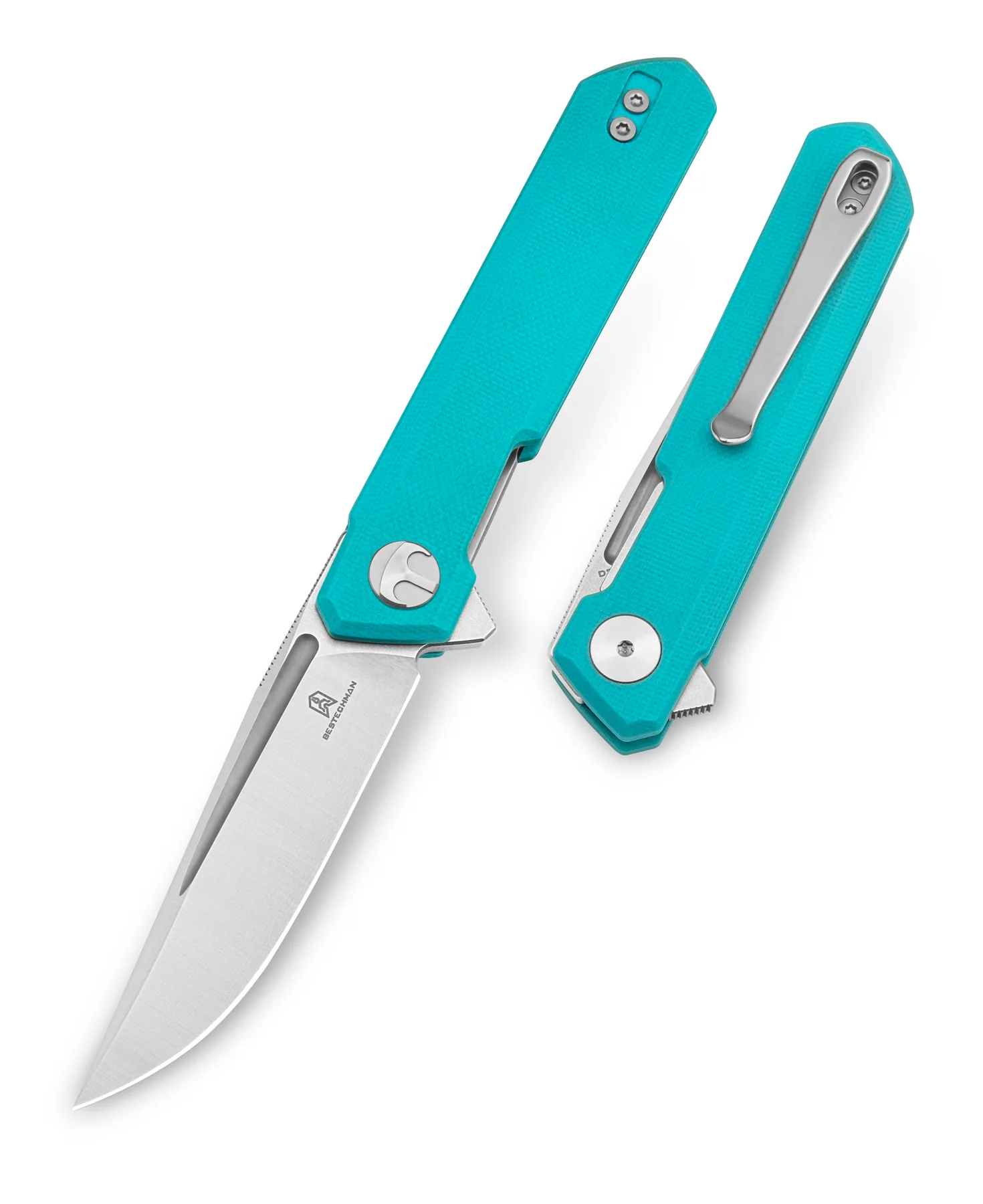 Bestechmann Mini Dundee Tiffany Blue G10 Bestechmann Mini Dundee Tiffany Blue G10