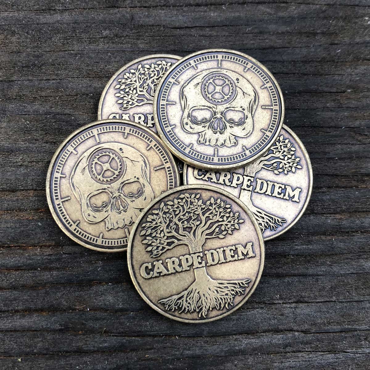Carpe Diem Mini Coins 5er-Pack