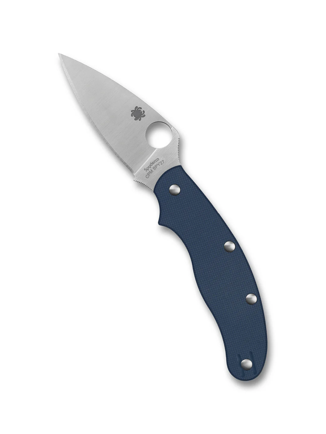 Spyderco UK PenKnife Cobalt Blue G10 CMP-SPY27