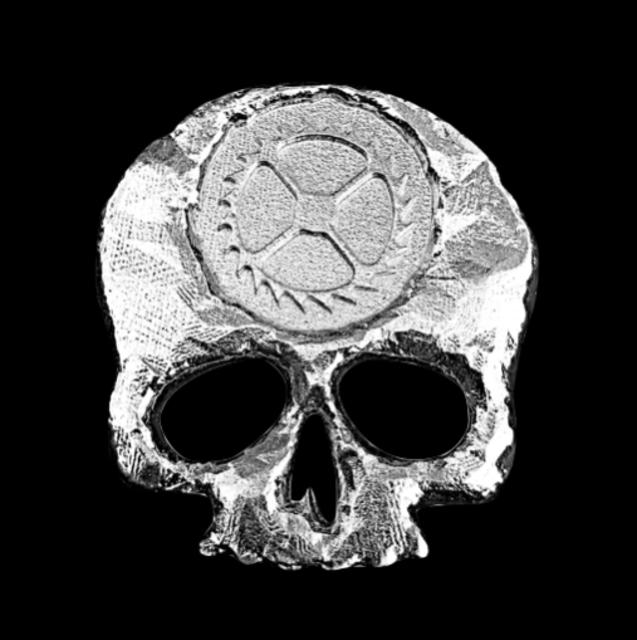 TempusFugitSilver Tempus Fugit Worry Stone Silber