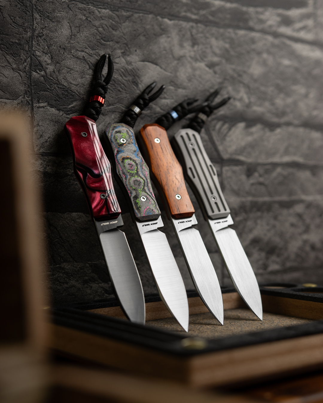 Jack Wolf Knives Vampire FIXedc Klinge, Dolch, Messer, Waffe, Besteck