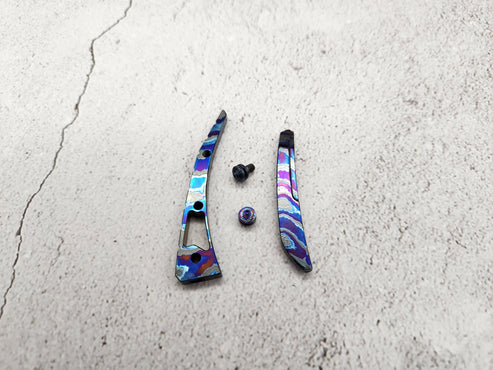 Null Knives Raikou DarkTi Kit Blau Null Knives Raikou DarkTi Kit Blau