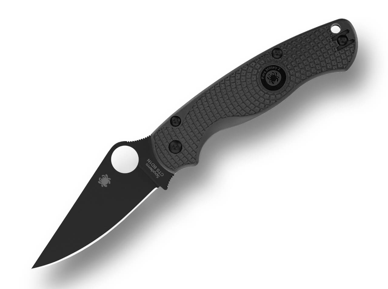 Spyderco Para Military 2 Lightweight CTS BD1N Black Blade MAXI – Bild 1