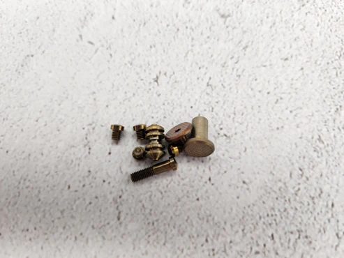 Null Knives Voodoo Hardware Kit Gold Null Knives Voodoo Hardware Kit Gold