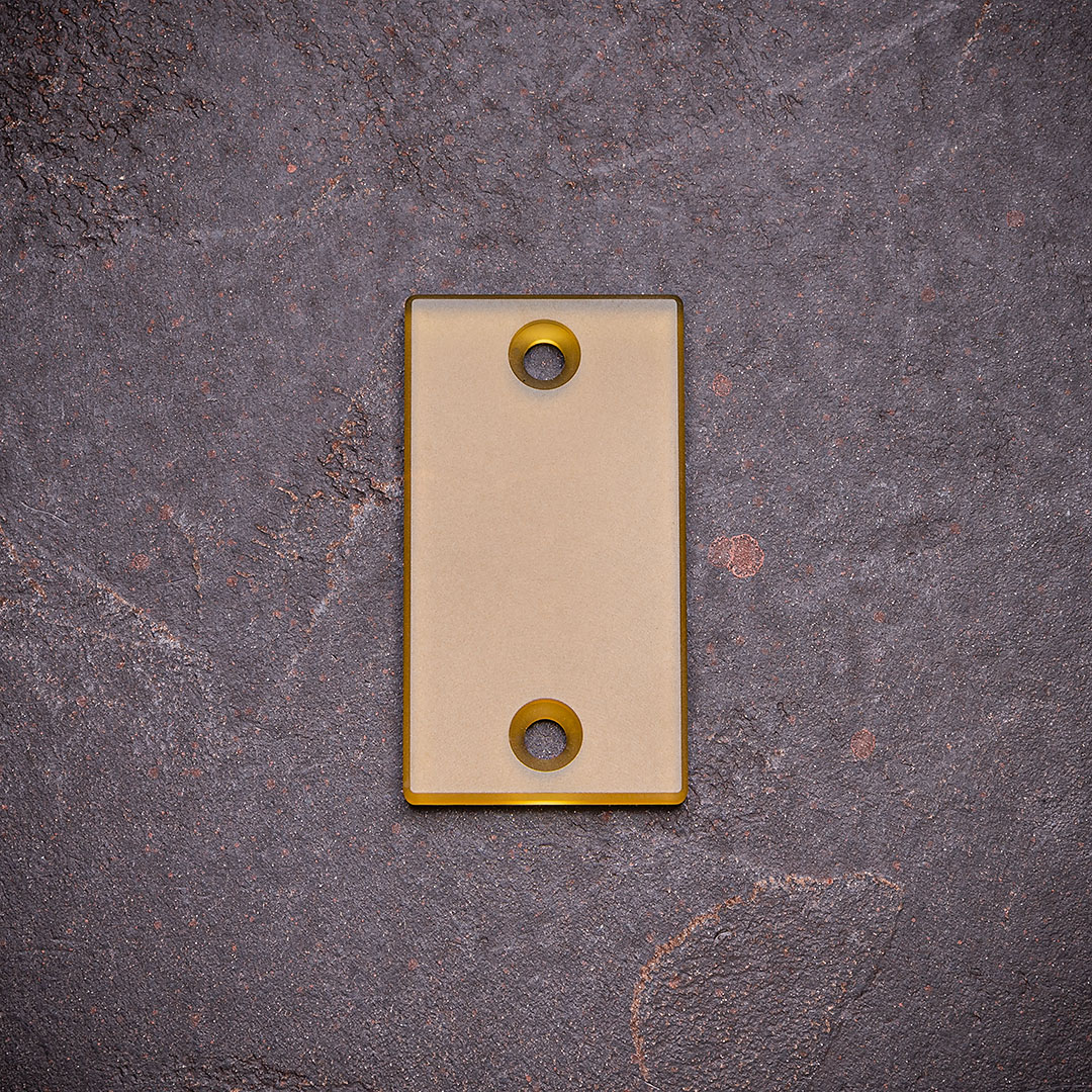 DWS_Ultem_02_web Crowgear Don't Worry Stone - Ultem Inlay