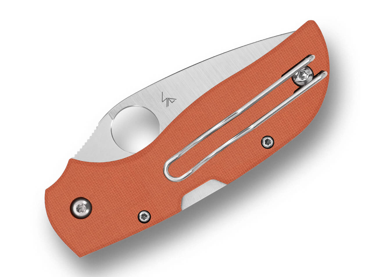 Spyderco Chaparral CPM REX 121 Orange G10 PlainEdge MAXI – Bild 2