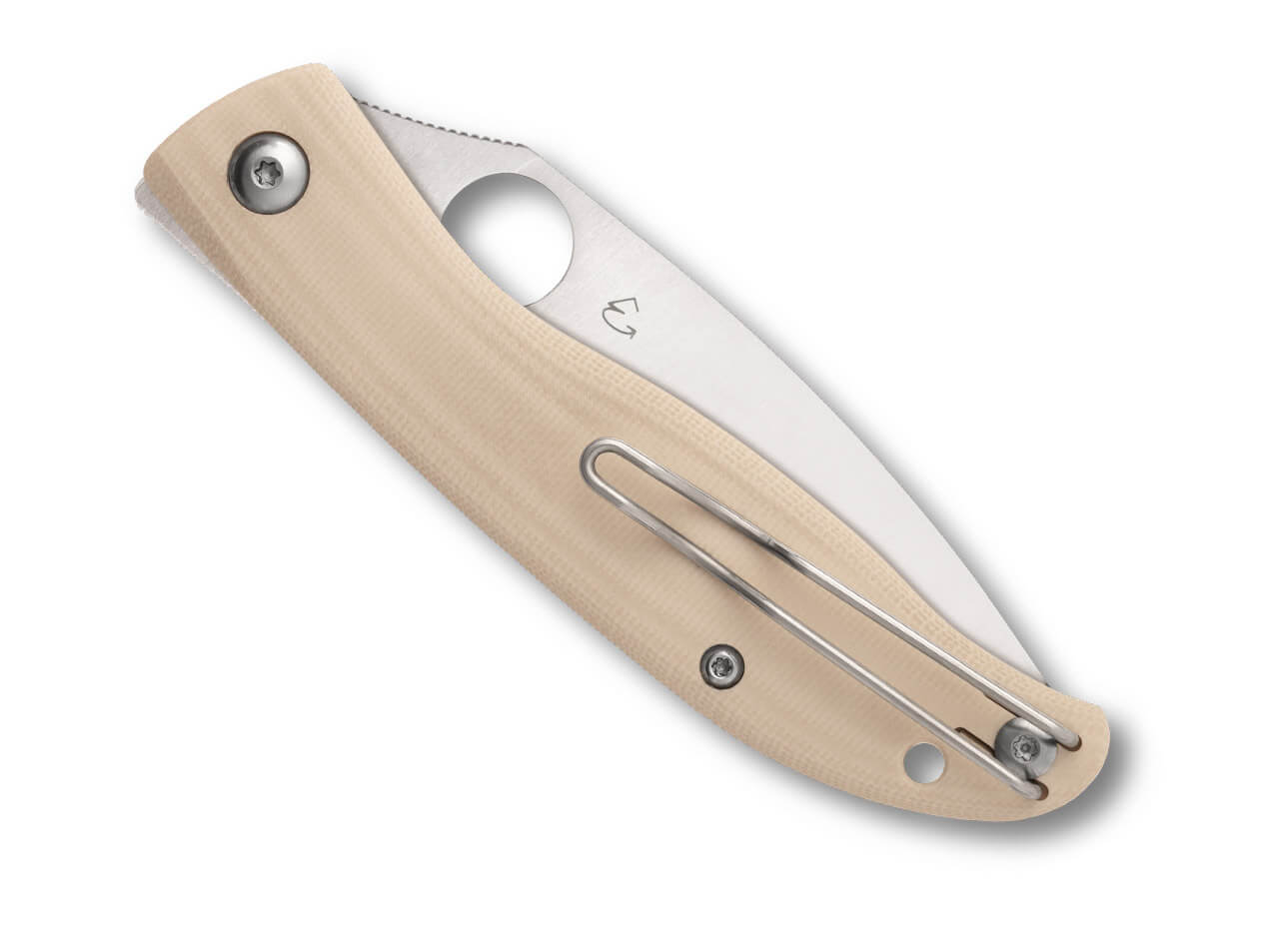 Spyderco Mantra 4 White G10 MAXI  – Bild 2