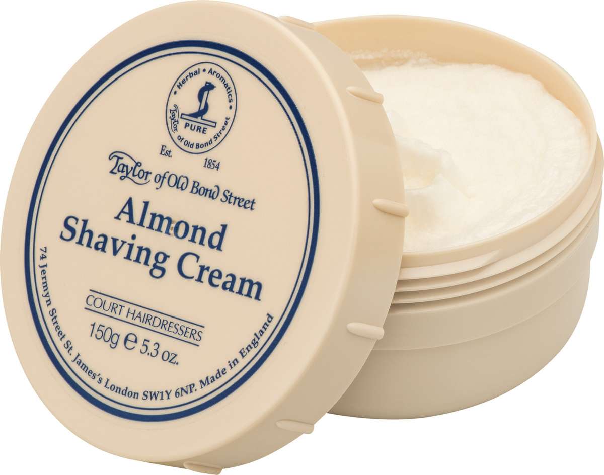 Taylor of Old Bond Street Almond Shaving Cream Bowl 150g