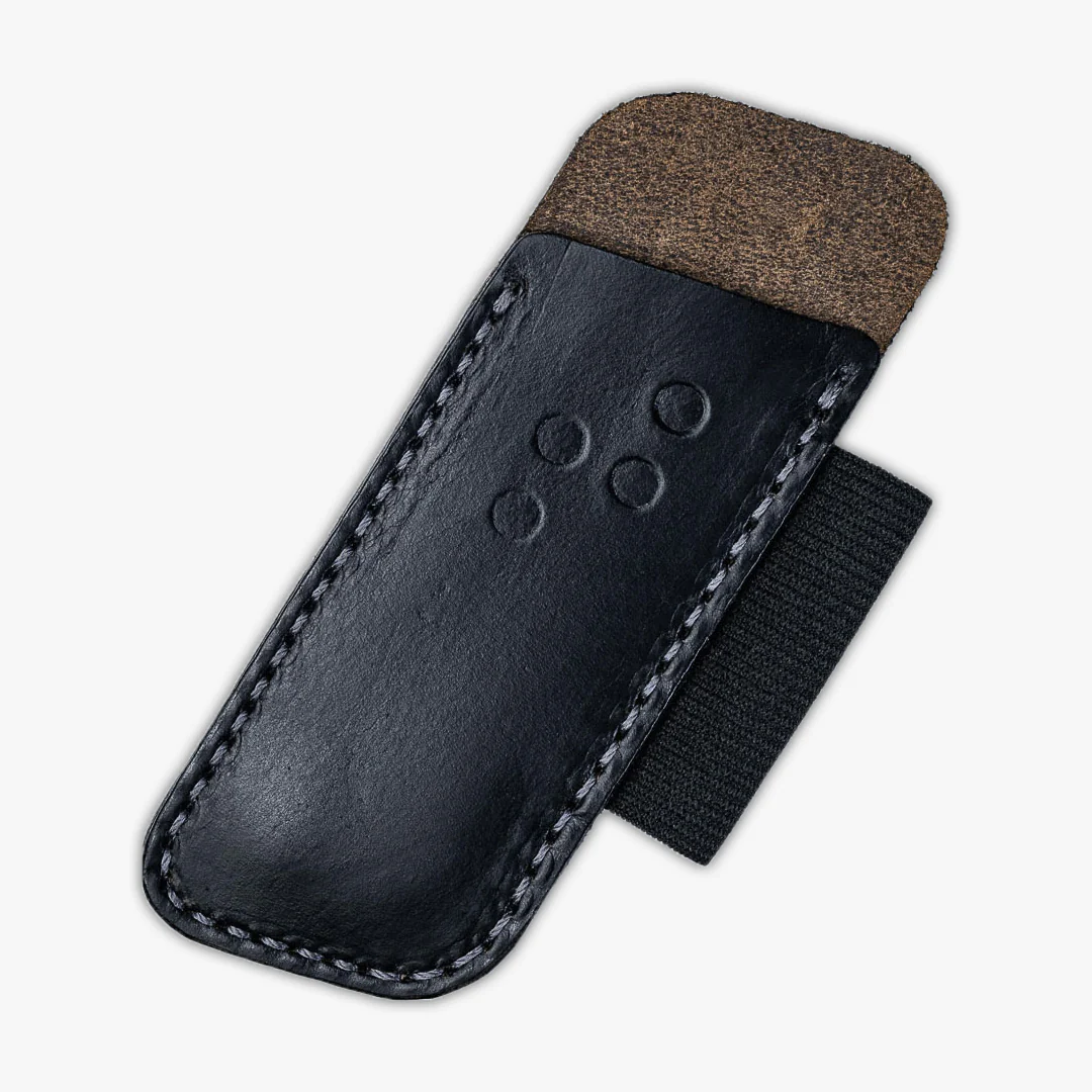 Tactile Knife Bexar Leder Etui mit Pen Loop Tactile Knife Bexar Leder Etui mit Pen Loop