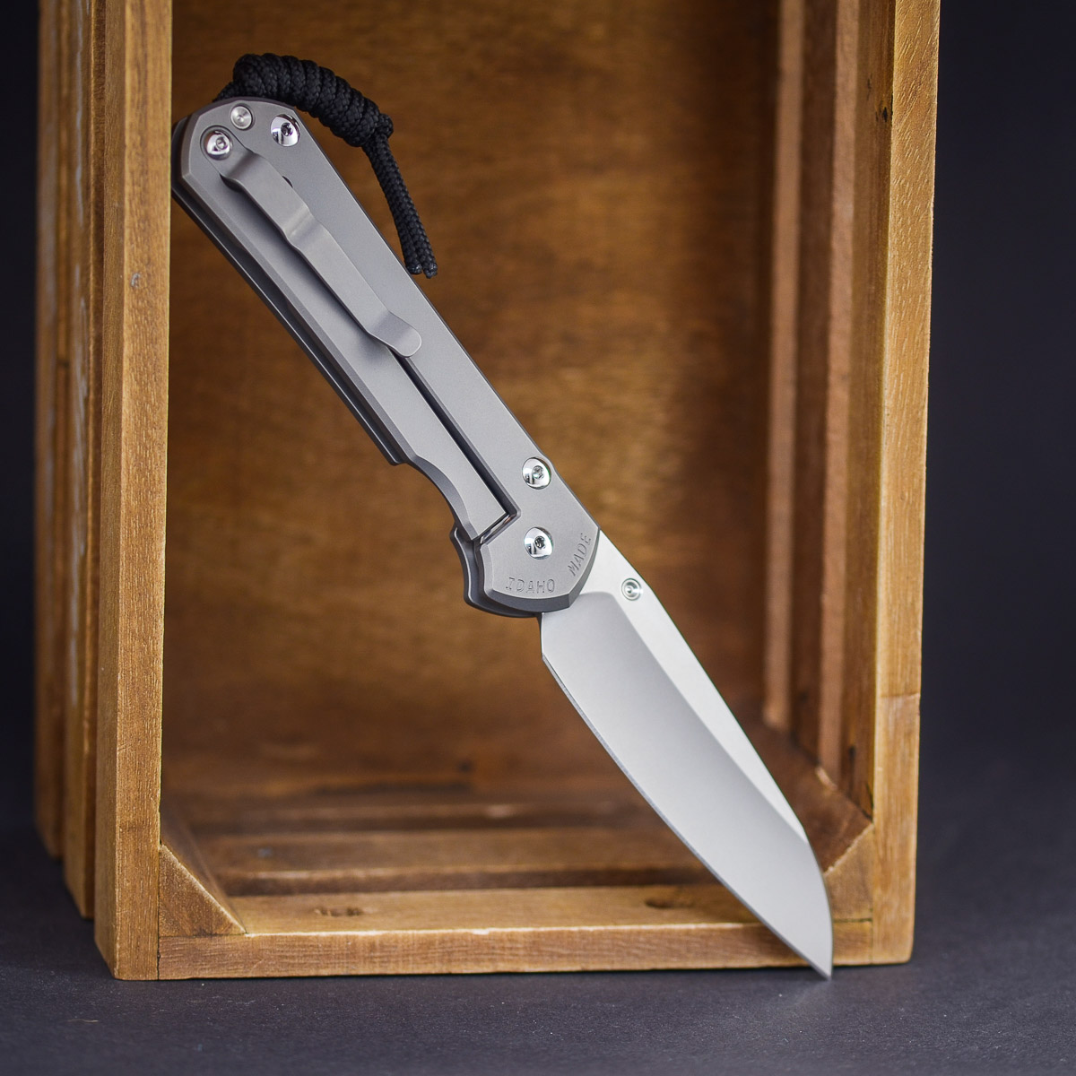 Chris Reeve Sebenza 31 – Glass Blasted / Silver Hardware – Bild 1