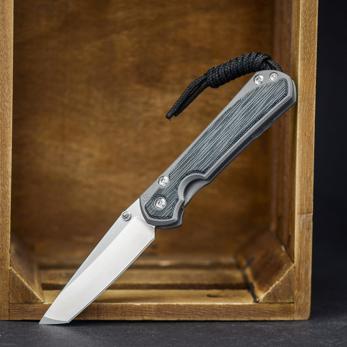 Chris Reeve Sebenza 31 Canvas Micarta black Klinge, Dolch, Messer, Waffe
