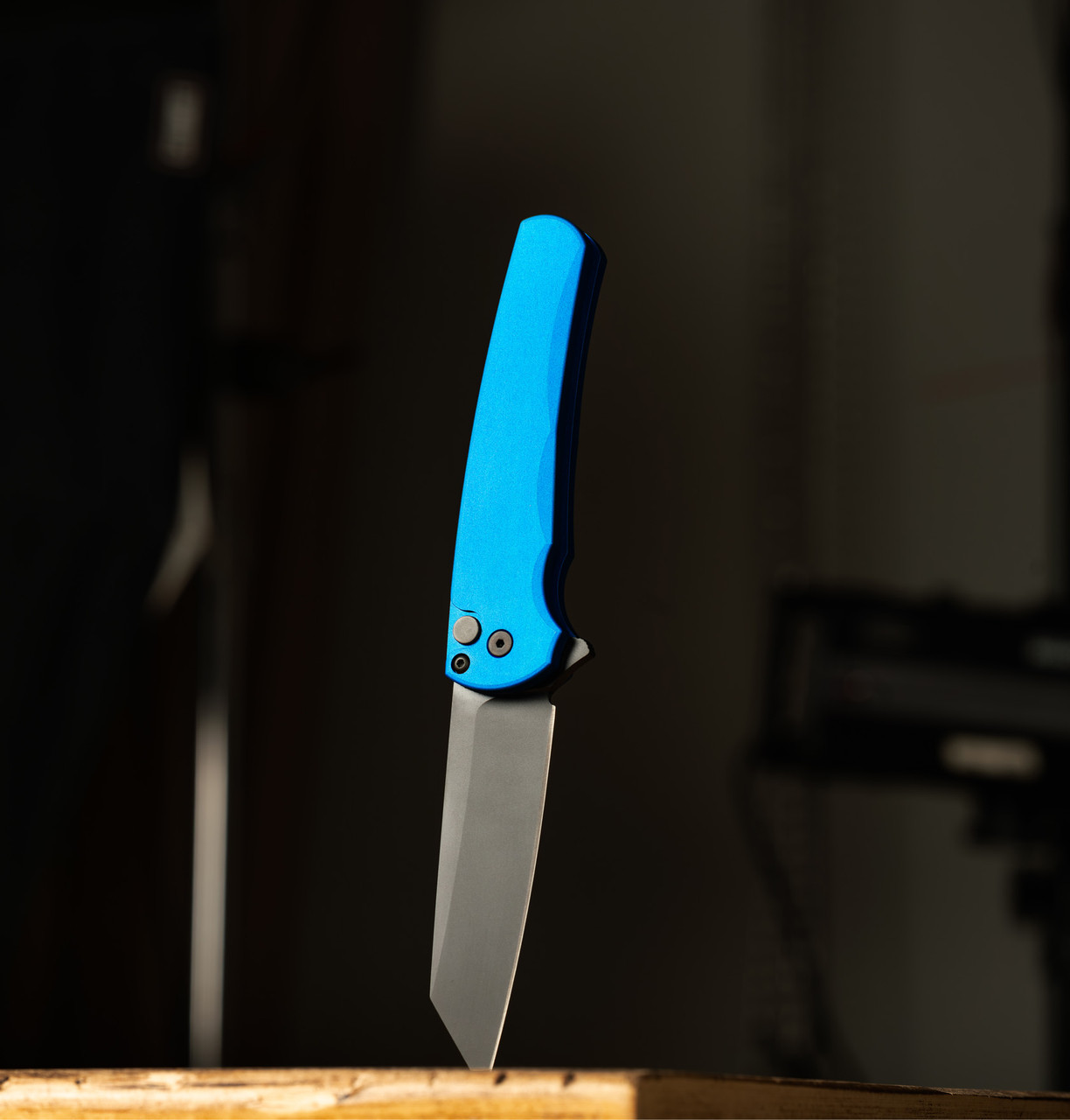 Pro-Tech Malibu Reverse Tanto Blue – Bild 1