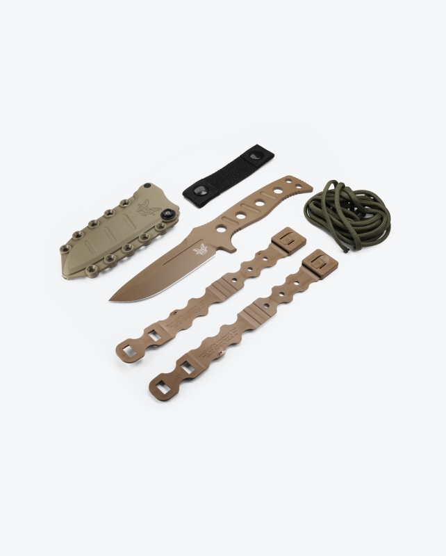 Benchmade 375FE-02 Fixed Adamas Magnacut OD Green MAXI – Bild 4