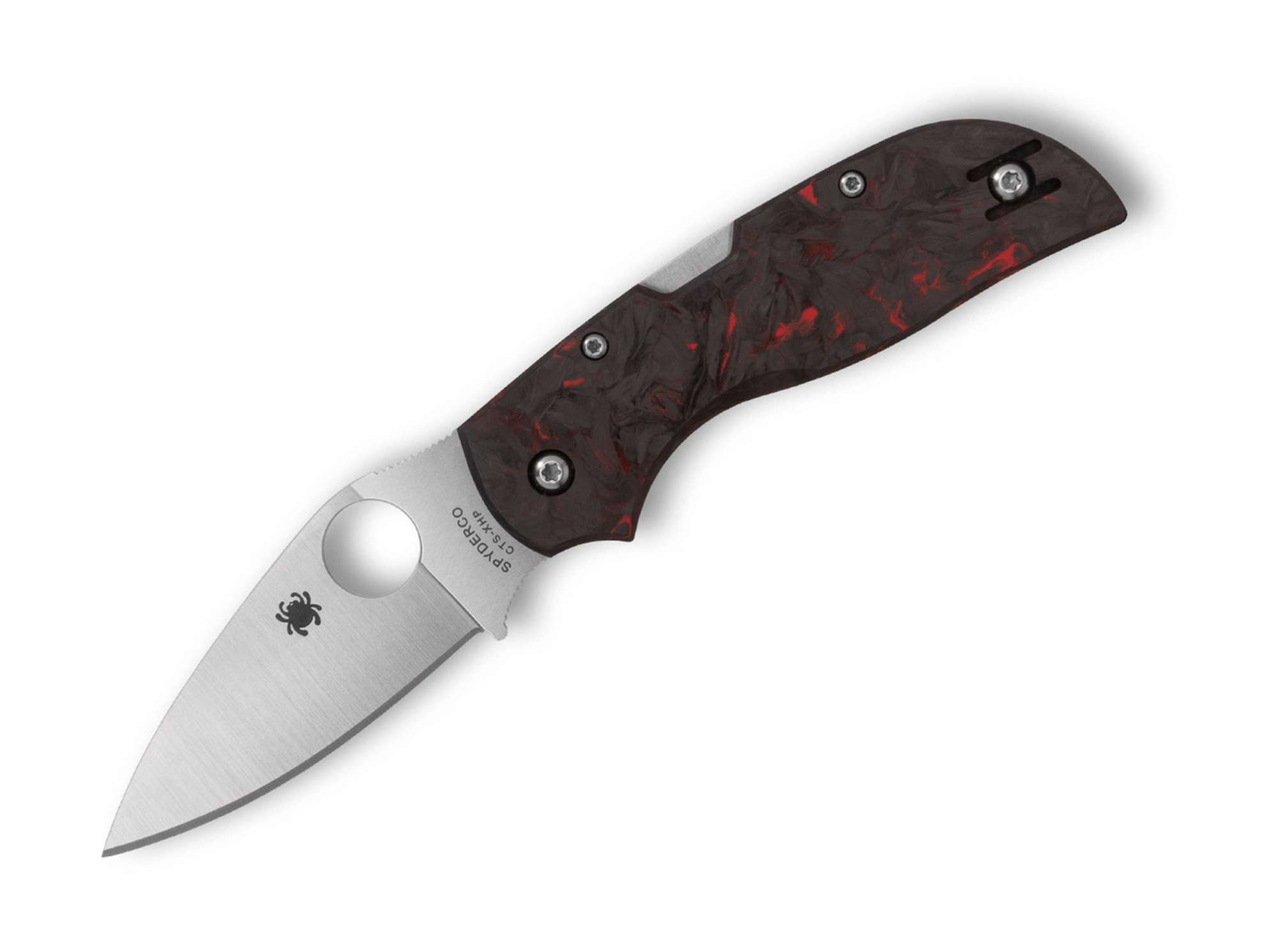 Spyderco Chaparral Red FatCarbon 