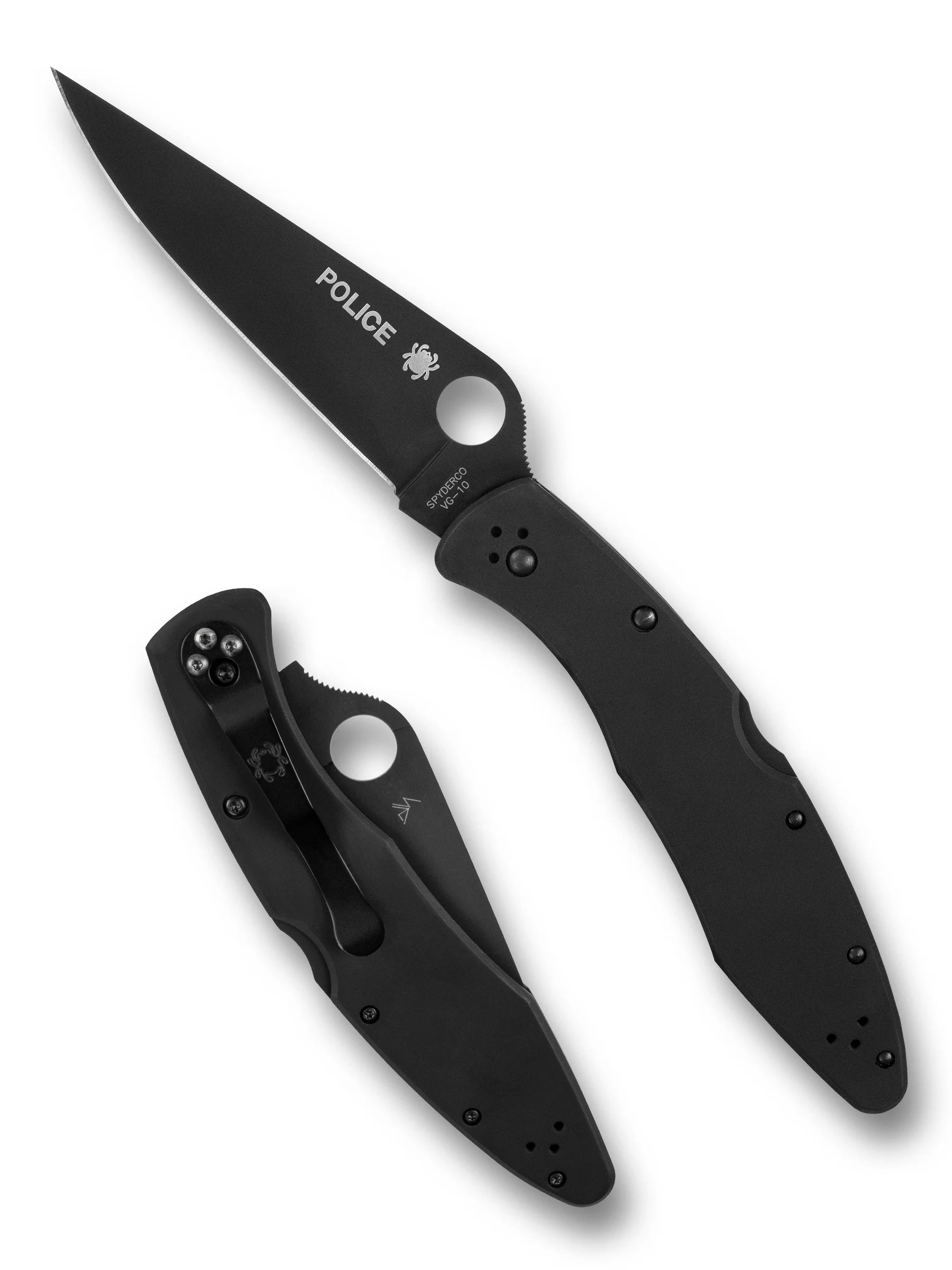 Spyderco Police All Black
