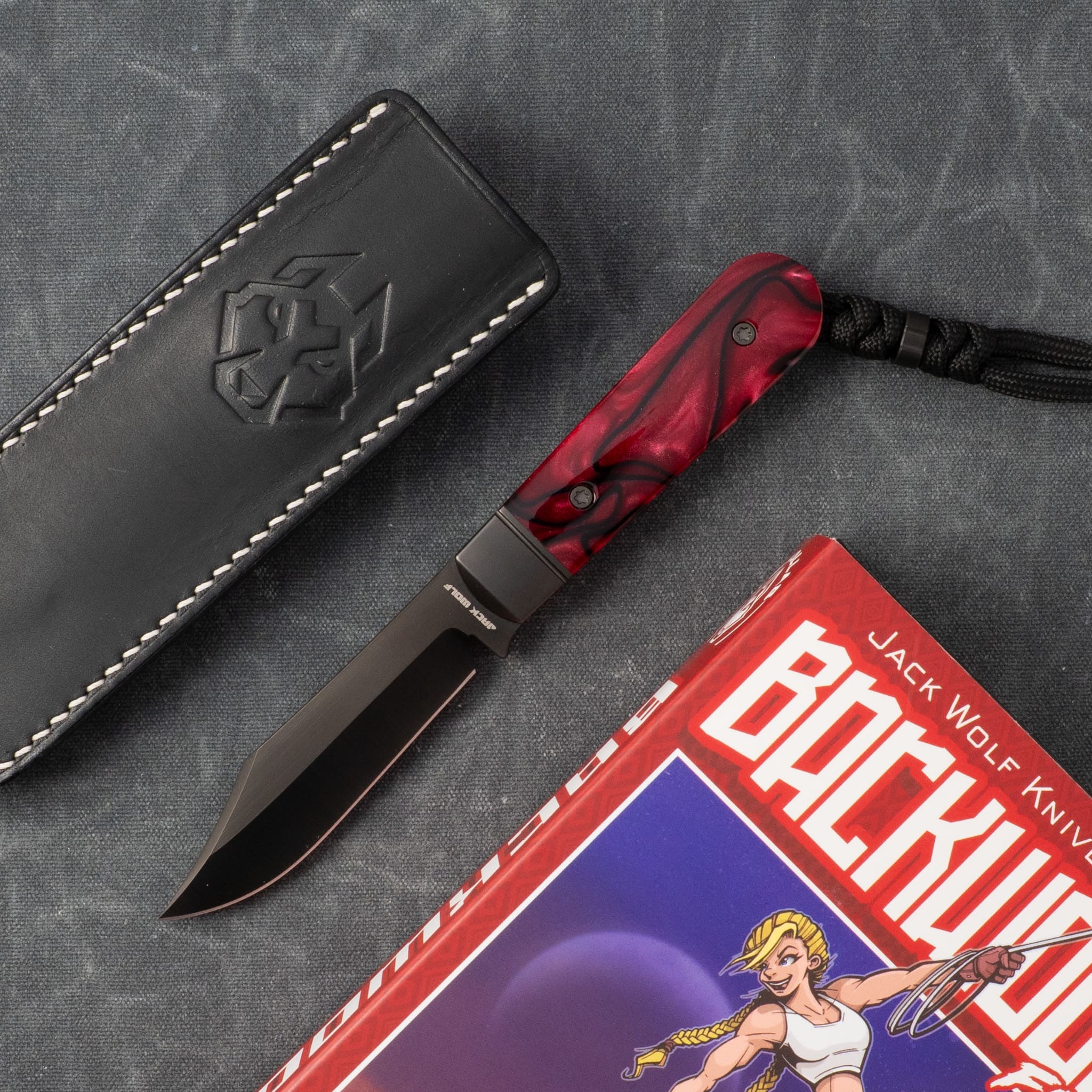 Jack Wolf Knives Backwoods FIXedc