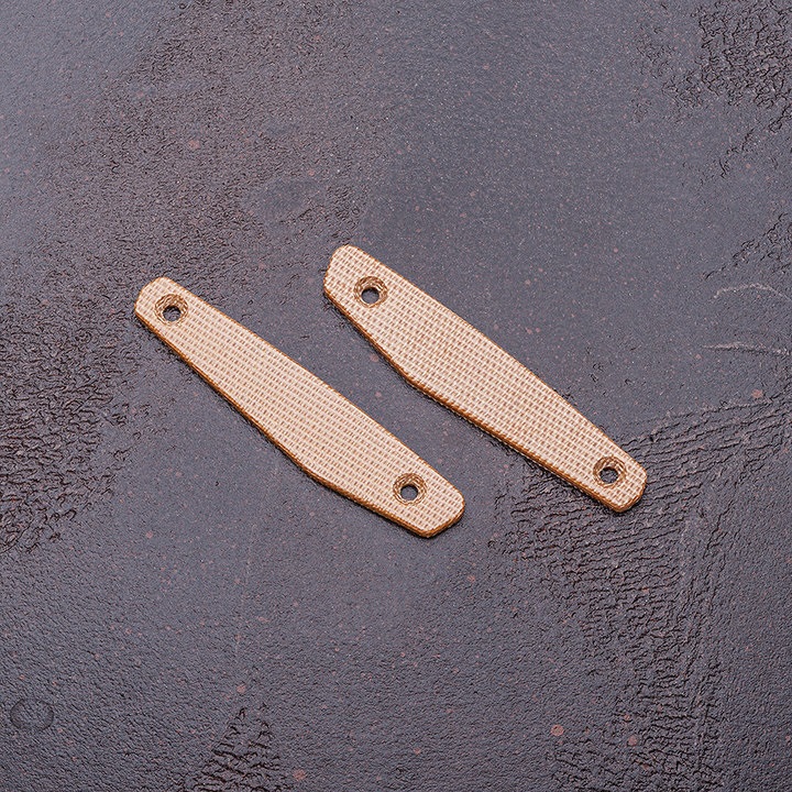 image-3AEHKuGtwUzQZR Daily Knives AK1 Inlays Plain Canvas Micarta natural Farbe: Natural Canvas