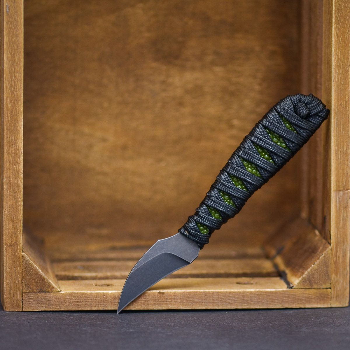Aux MFG Tsume Green Klinge, Dolch, Messer, Waffe