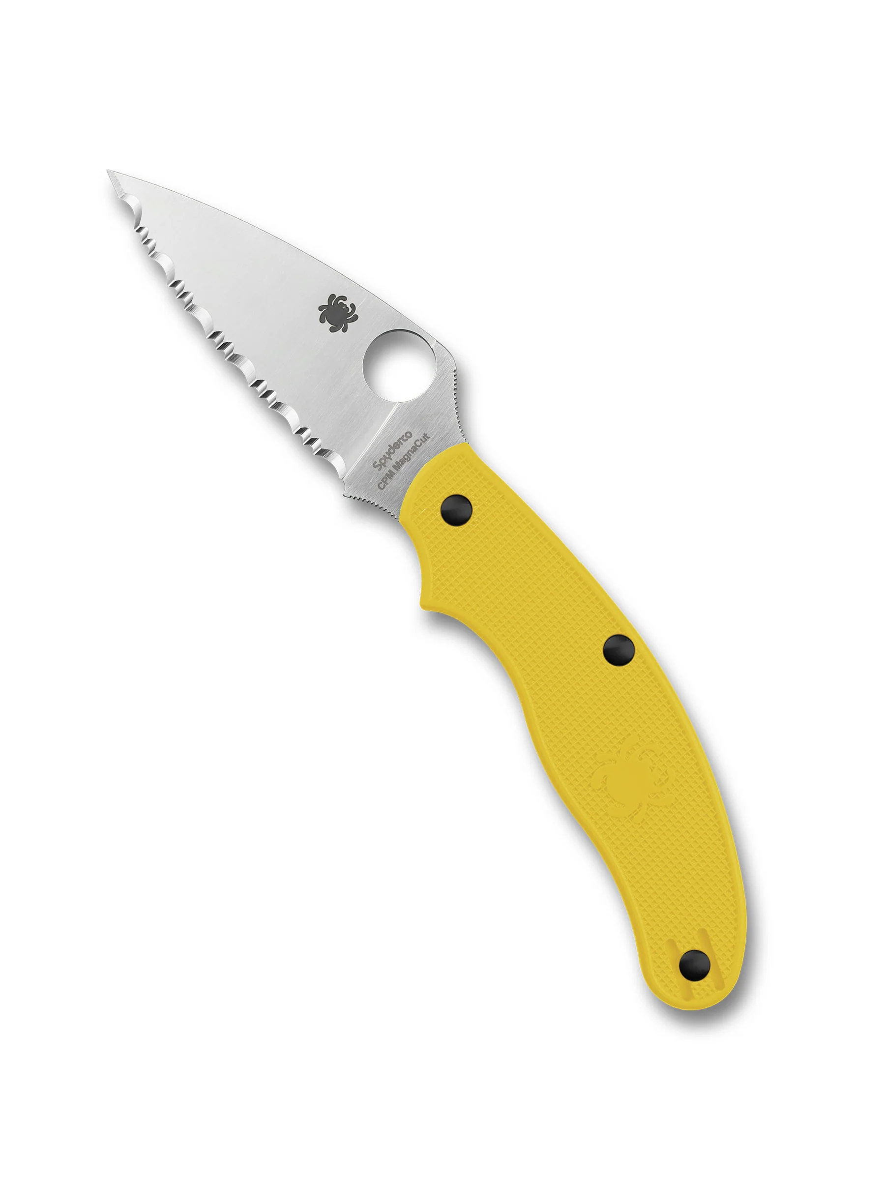 Spyderco UK Penknife Salt Serrated Yellow – Bild 1