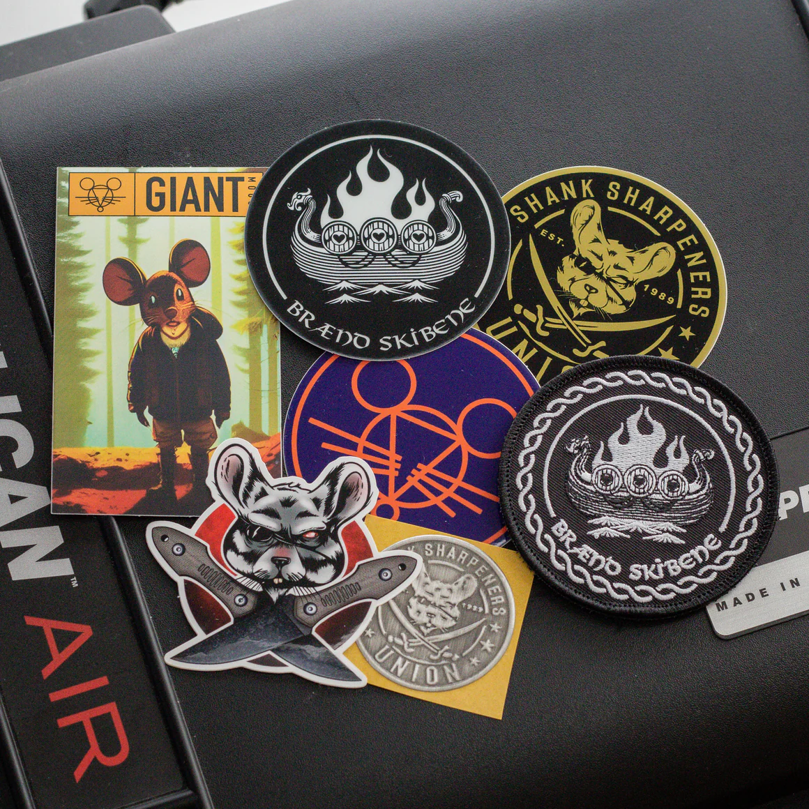 GiantMouse Sticker Patch Pack