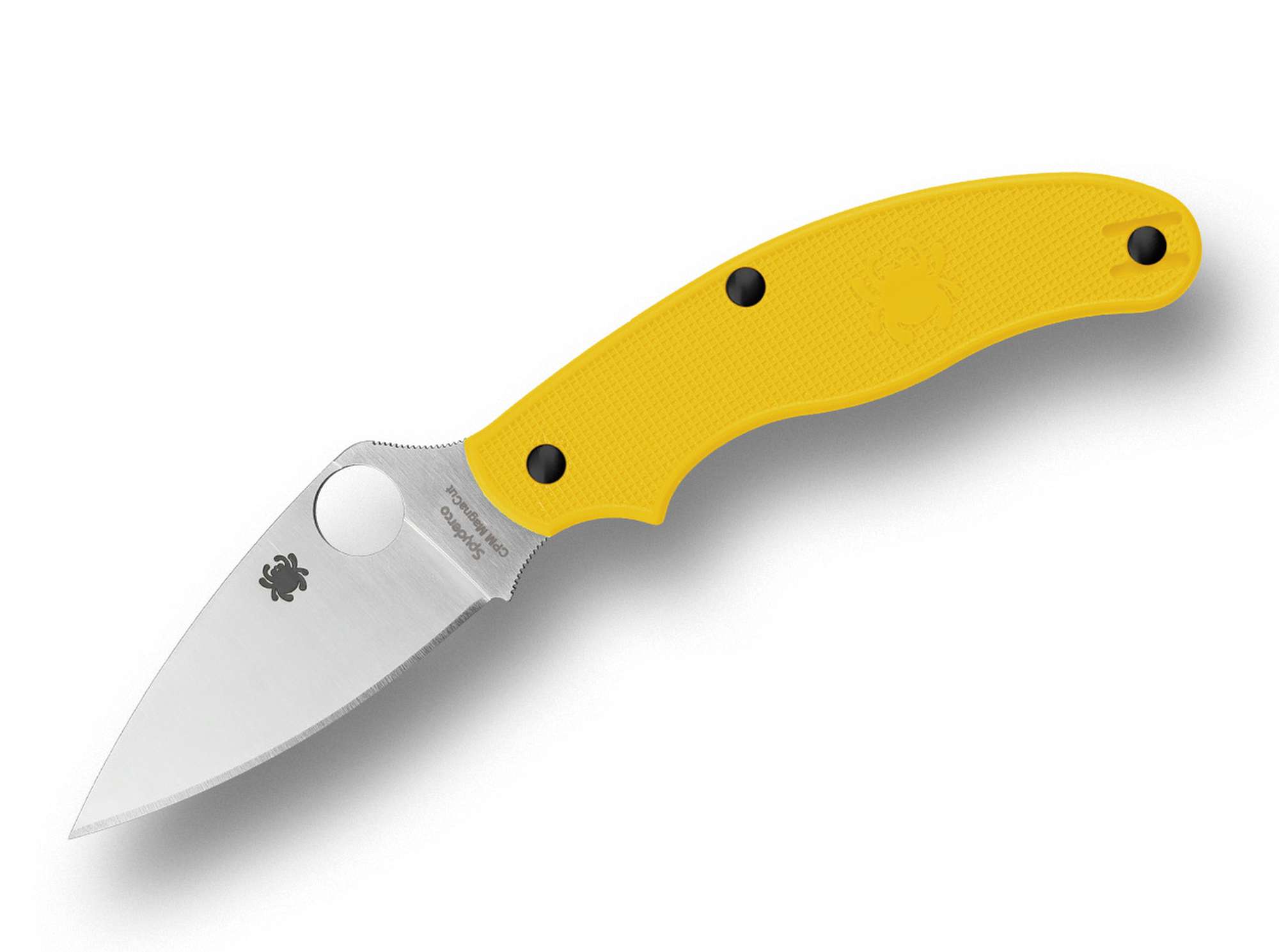 Spyderco UK PenKnife Salt Yellow
