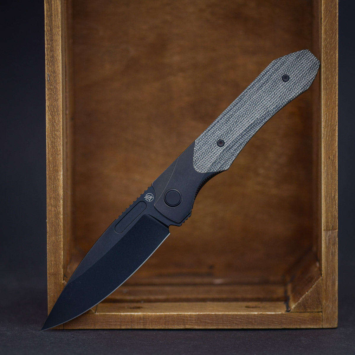 Combat Beads X-Series Bolster Lock Micarta Black