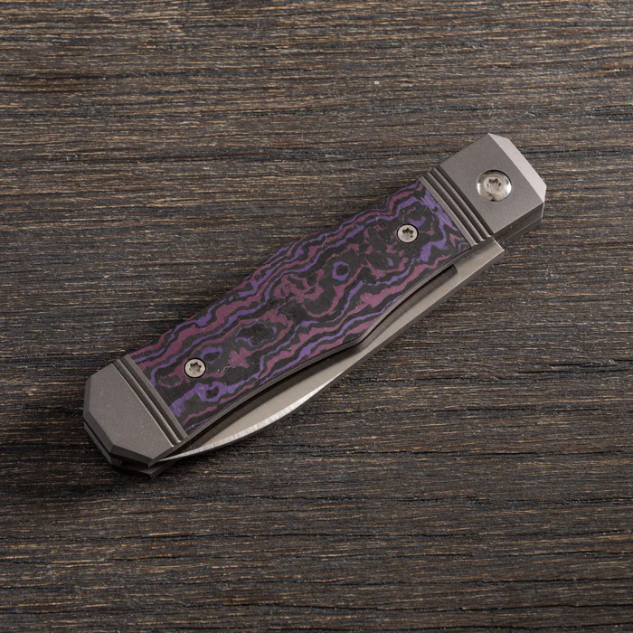 Jack Wolf Knives Vampire Jack Fat Carbon Purple Haze – Bild 3