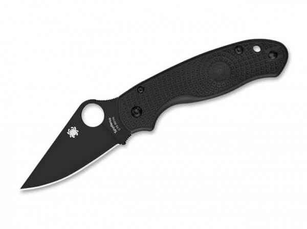 Para3LWAllblack Spyderco Para 3 Lightweight All Black