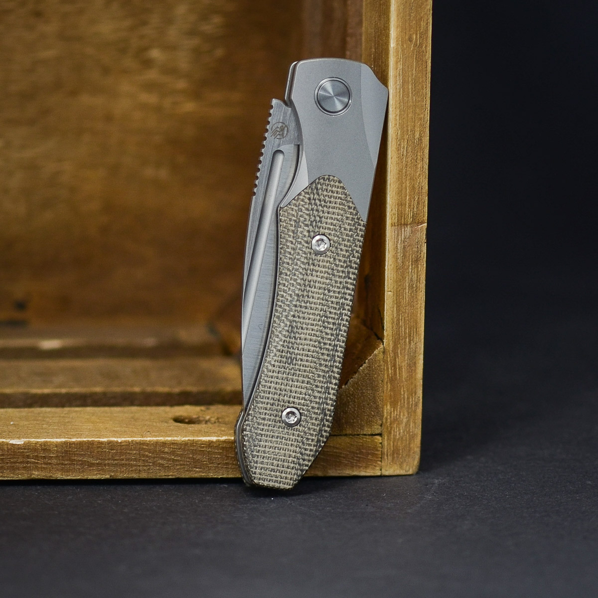 Griffin 1946 Slipjoint Micarta Natural (Griffin Company, SW13214.1) – Bild 3