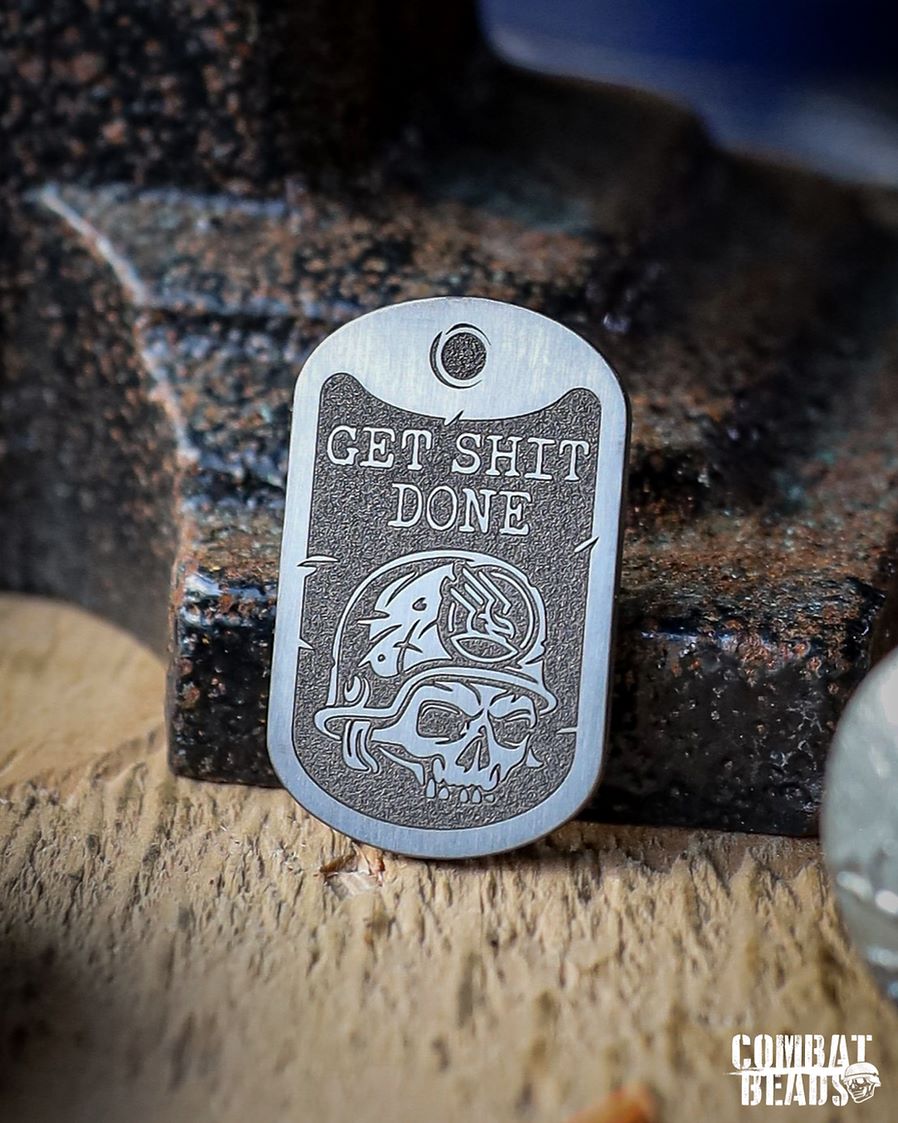 Combat Beads "Get Shit Done" Patch